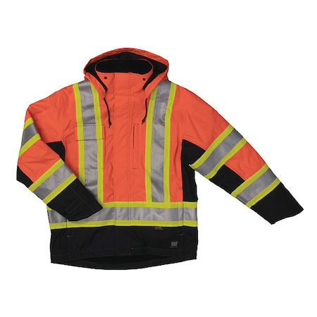 Lined Jacket,Mens,S,Hi-Vis Orange