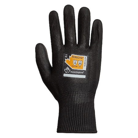 Cut-Resistant Glove,A4,Black,12