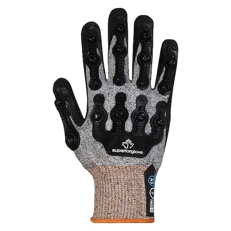 Knit Gloves,9.41 In L,XS,PR