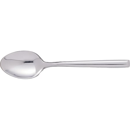 Teaspoon,5 7/8 In L,Silver,PK12