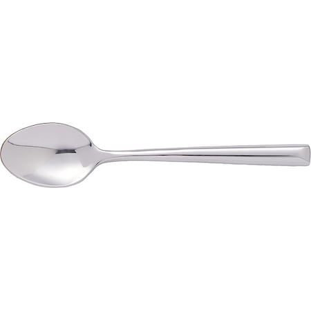 Demi Spoon,4 1/2 In L,Silver,PK12