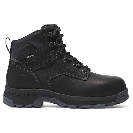 6-Inch Work Boot,W,7 1/2,Black,PR