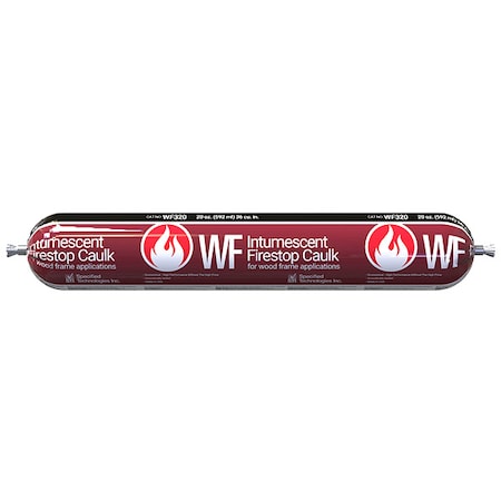 Fire Barrier Sealant,20 Oz.,Red,Latex