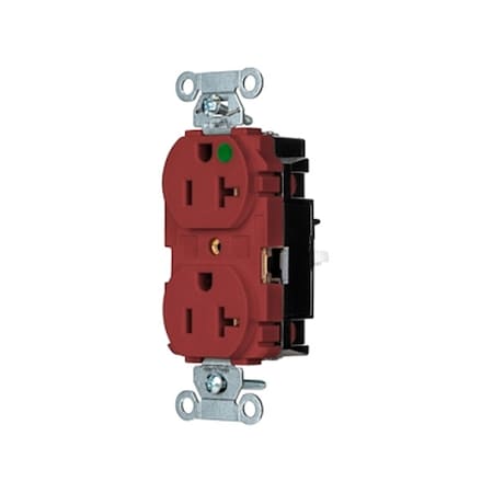 Receptacle,1 Hp,125V AC,NEMA 5-20R