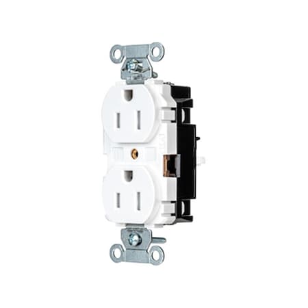 Receptacle,1/2 Hp,125V AC,NEMA 5-15R