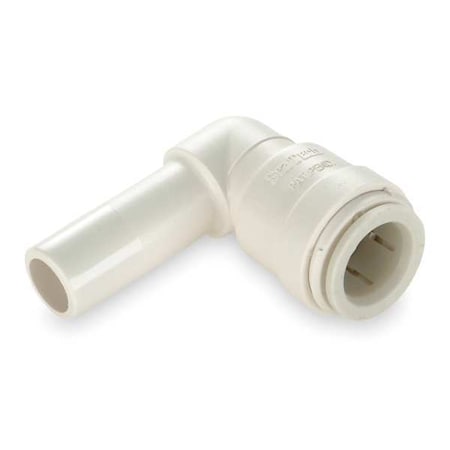 Polysulfone 90 Degree Stackable Elbow, 1/2 In Tube Size