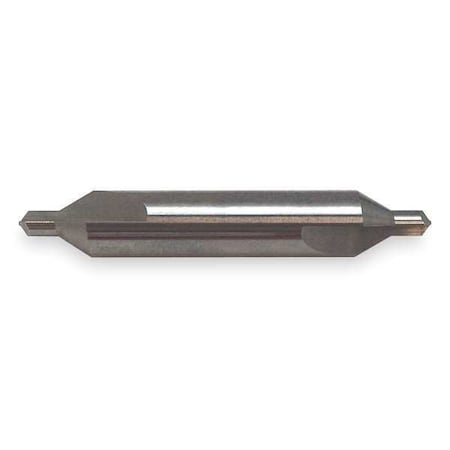 Drill/Countersink Bit,60 Deg,#00,Carbide