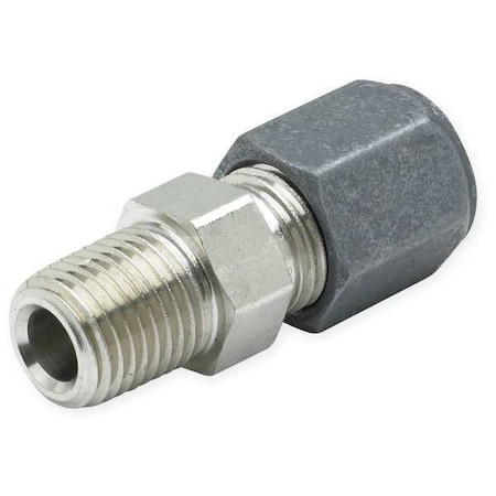1/8 X 1/4 Compression X MNPT SS Male Connector