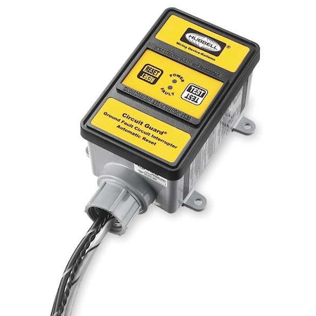 GFCI,Hard Wired,120/240V,30A,Yellow