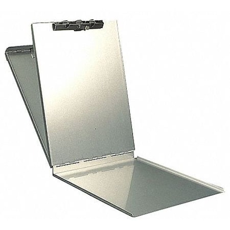 5-1/2x 8-1/2 Storage Clipboard 3/8, Silver