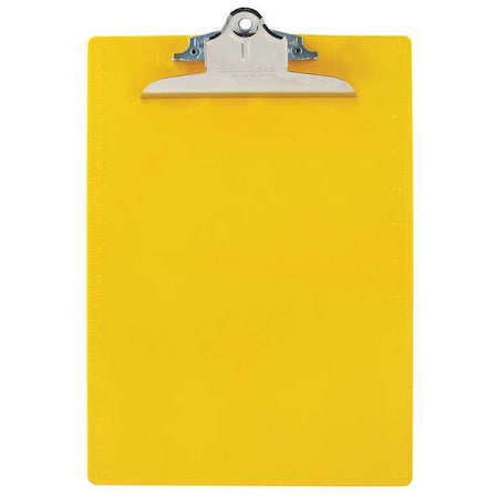 8-1/2 X 11 Clipboard 1, Yellow