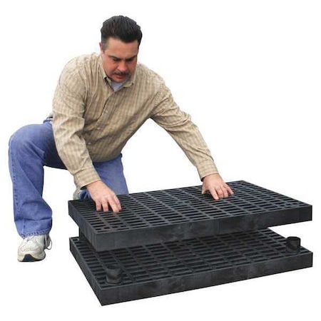 Work Platform Base Unit, Stackable, Plastic