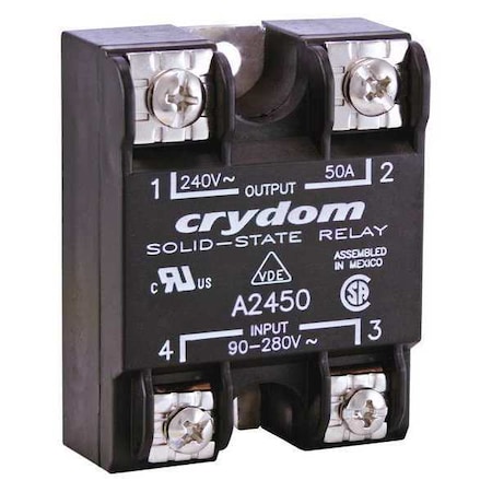 Solid State Relay,90 To 280VAC,50A