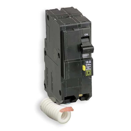 Miniature Circuit Breaker, 15 A, 120/240V AC, 2 Pole, Bolt On Mounting Style, QOB Series