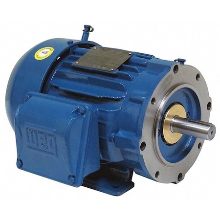 3-Phase General Purpose Motor, 2 HP, 145TC Frame, 575V AC Voltage, 1800 Nameplate RPM