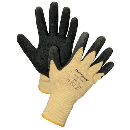 Cut Resistant Coated Gloves, 4 Cut Level, Natural Rubber Latex, XL, 1 PR