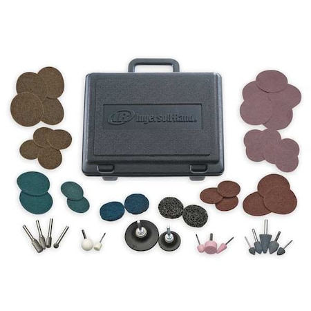 Die Grinder Accessory Kit,50 Pc,w/Case