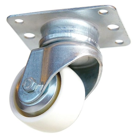 Inverted Air Cargo Swivel Caster,Nylon,2-9/16 In