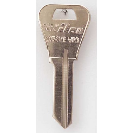 Key Blank,Brass,Type WR3,5 Pin,PK10
