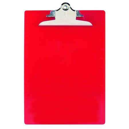 8-1/2 X 11 Clipboard 1, Red