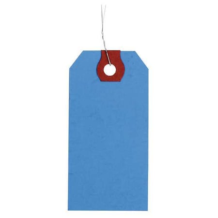 2-1/8 X 4-1/4 Blue Paper Wire Tag, Pk1000