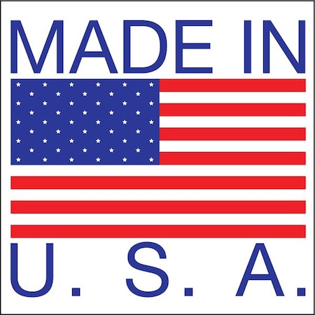 Made In USA Shipping Labels 1x1, Pk500
