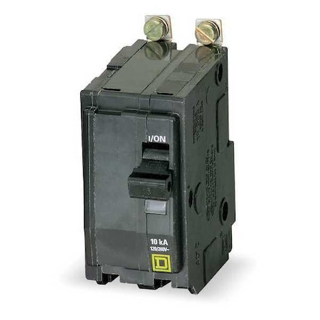 Miniature Circuit Breaker, 110 A, 120/240V AC, 2 Pole, Bolt On Mounting Style, QOB Series