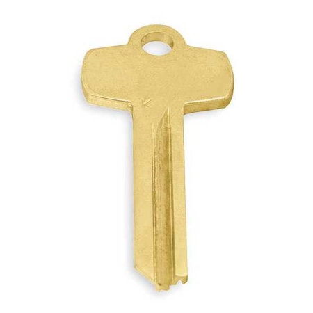 Key Blank,Brass,Best K Keyway,6 Pins