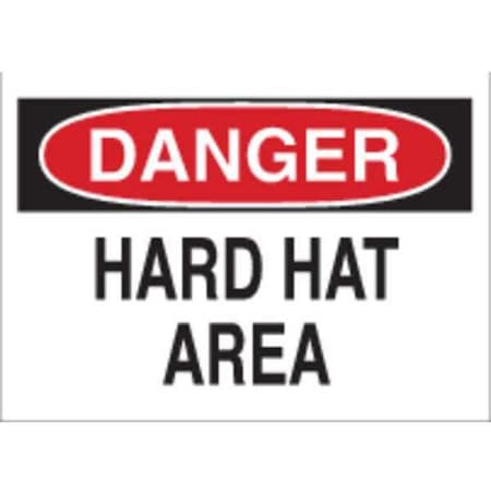 Danger Sign,10X14,R And BK/Wht,Eng, 88102