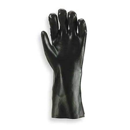 12 Chemical Resistant Gloves, PVC, 10, 1 PR