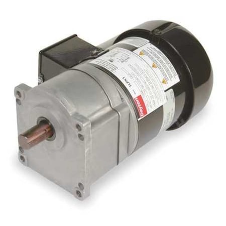 AC Gearmotor, 130.0 In-lb Max. Torque, 91 RPM Nameplate RPM, 115/230V AC Voltage, 1 Phase