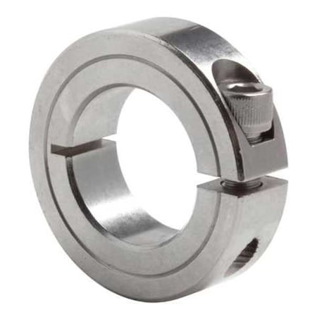 Shaft Collar,Clamp,1Pc,1 In,SS