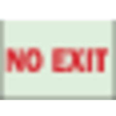 EXit Sign,10X14,Polyester