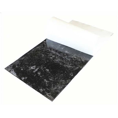 1/8 Comm. Grade Buna-N Rubber Sheet, 12x24, Black, 40A