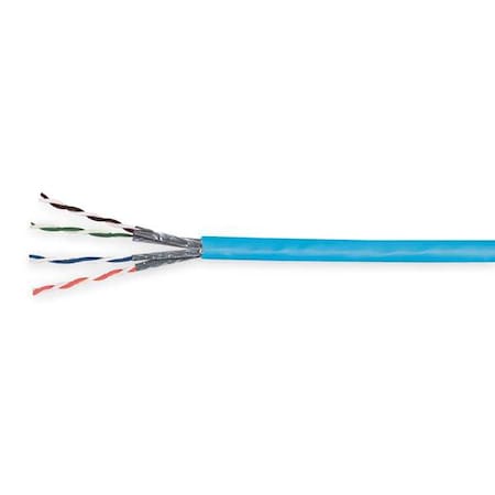 Cable,Cat 5e,24 AWG,1000 Ft,Blue