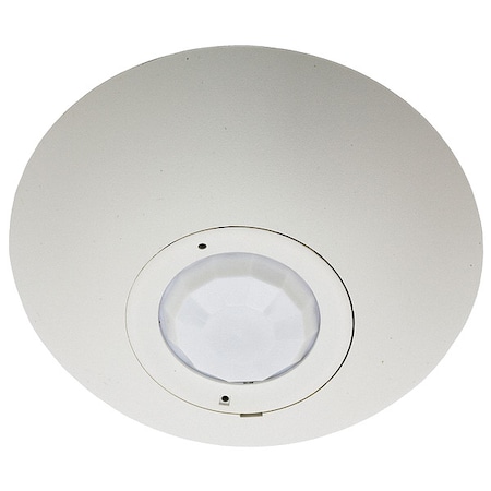 Occupancy Sensor,PIR,1500 Sq Ft,White