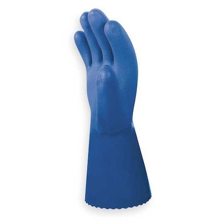 12 Chemical Resistant Gloves, PVC, S, 1 PR