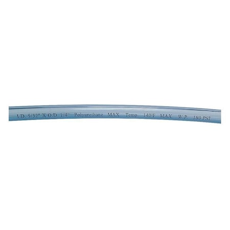 Tubing,5/32In IDx1/4 OD,250 Ft,ClearBlue