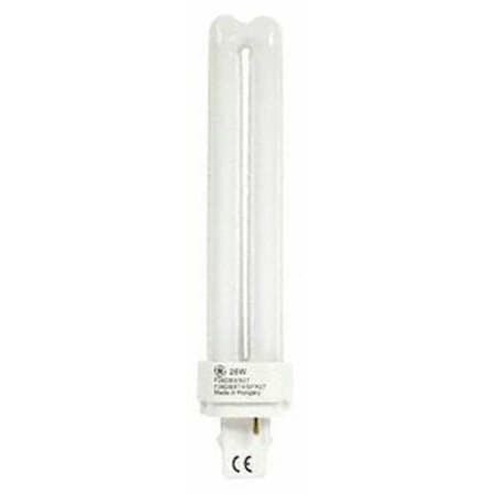 GE Biax (TM) 13W, T4 PL Plug-In Fluorescent Light Bulb