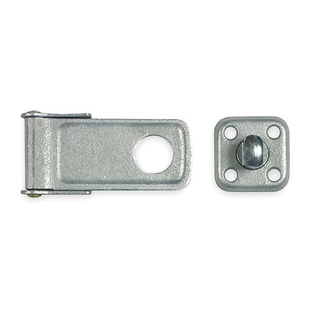 Latching Swivel Safety Hasp,4-1/2 In. L