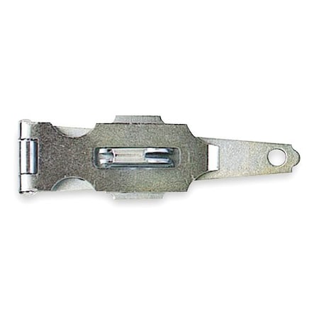 Latching Fixed Staple Hinge Hasp,3 In. L