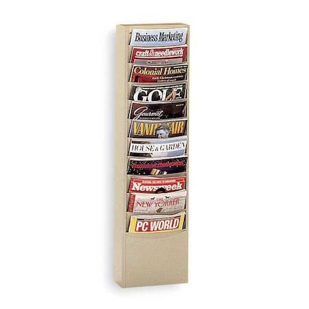 Magazine Wall Display,Tan