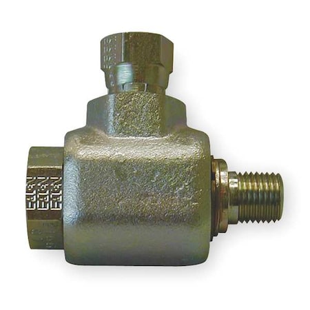 Swivel Joint,3/8 In,Zinc Plated Steel