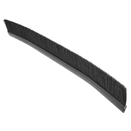 Stapled Set Strip Brush,PVC,Length 36 In