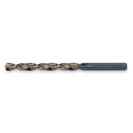 135° Heavy-Duty Parabolic Jobber Length Drill Cle-Line 1872 Black & Gold HSS RHS/RHC 3/16