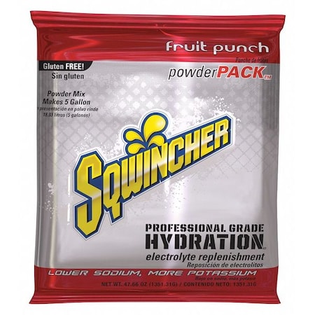 Sports Drink Mix Powder 47.66 Oz., Fruit Punch