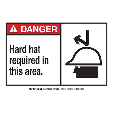 Danger Sign,10X14 ,Fiberglass