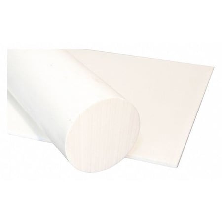 White PETP Sheet Stock 12 L X 12 W X 1.500 Thick