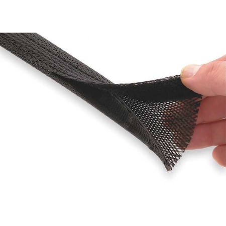 Sleeving,2.000 In.,25 Ft.,Black