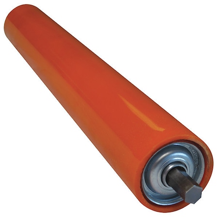 Galv Covered Roller,1.9In Dia,15BF